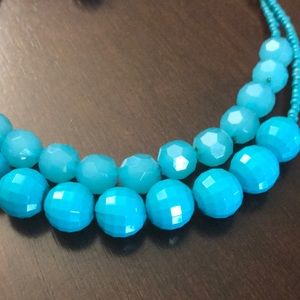 Turquoise Necklace w matching earrings